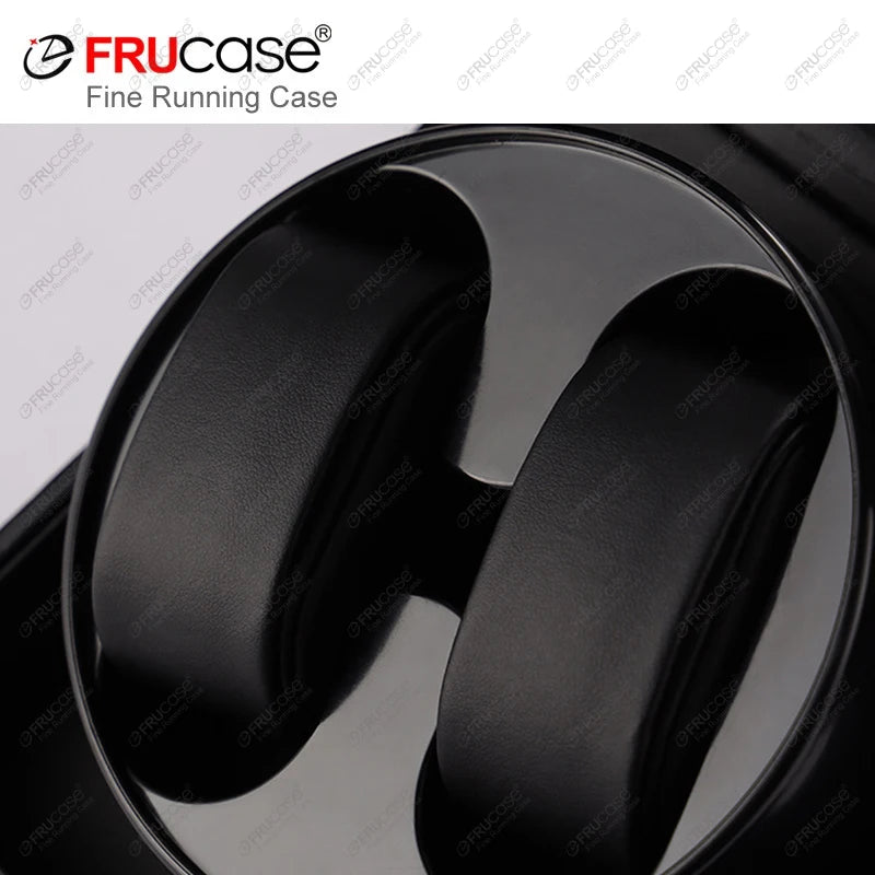 FRUCASE PU Watch Winder for Automatic Watches Watch Box USB Charging